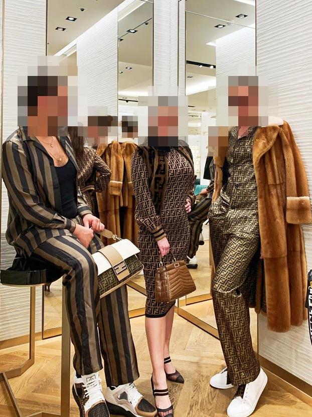 A video has emerged of a secret Fendi sale. Picture: Facebook