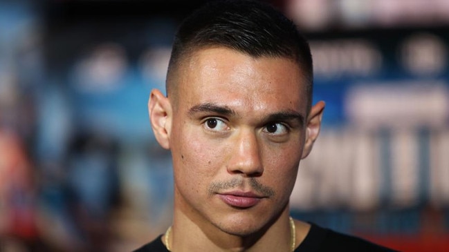 Tim Tszyu means business. Photo: Brett Costello/No Limit Boxing