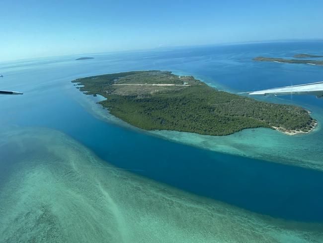 Hicks island, 600km north of Cairns, is on the market.