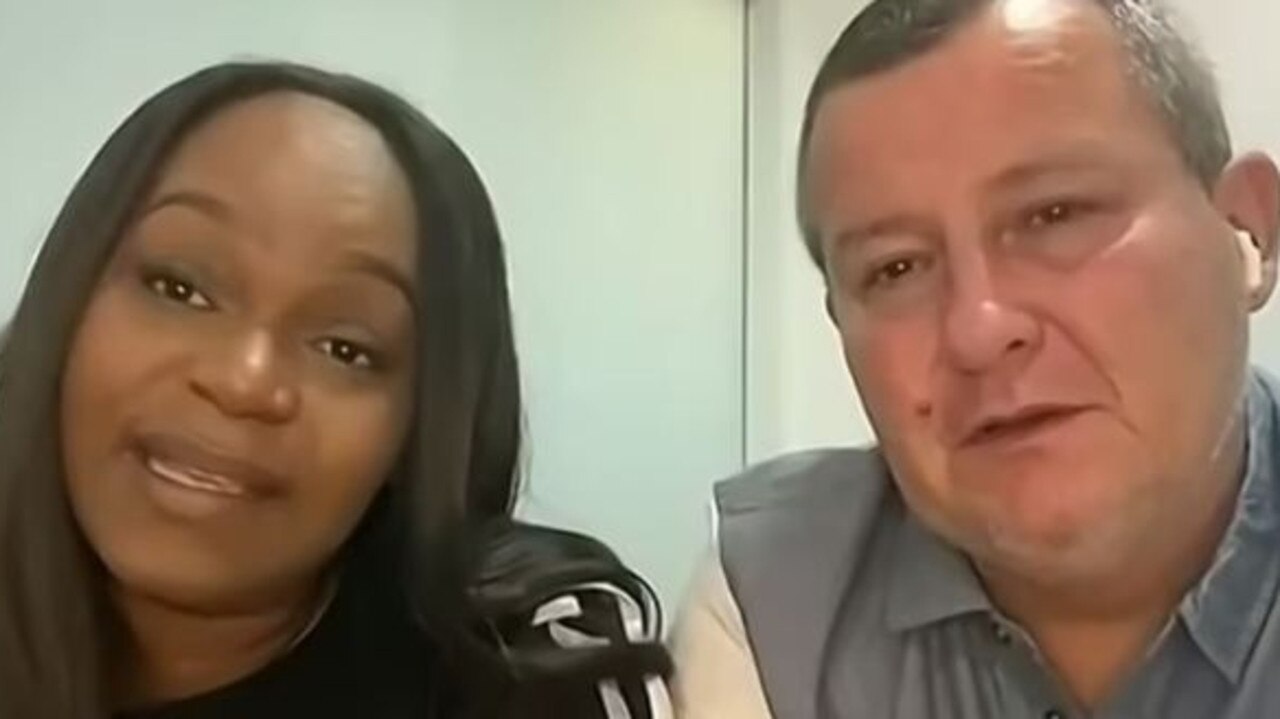 Enora’s parents, Lydie and Boris Lavenir, are searching for answers after their daughter’s mysterious death. Picture: NBC Nightly News