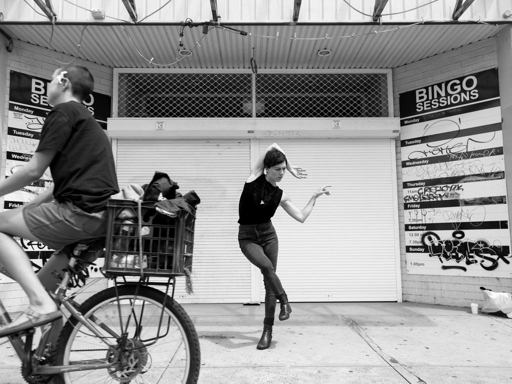 Daina Curci from Bardwell Park (NSW) Dance like no one is watching “This photo captures the true essence of street photography and the contest brief. It is composed well and full of surprise and intrigue. It is not perfect and captures the vibrant mood of the street and has humour and a little mystery.” Picture: 2015 Canon Light Awards