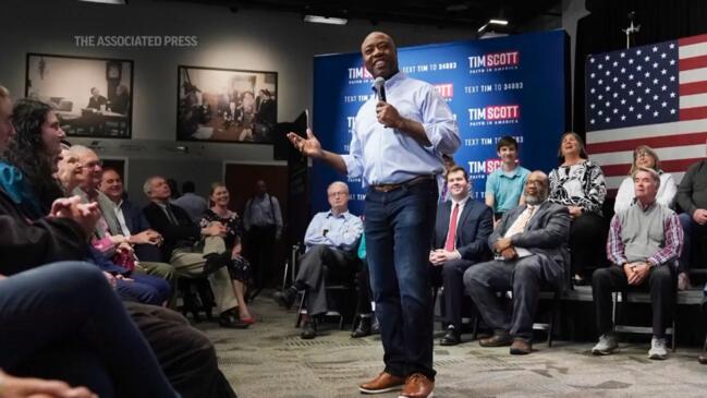 Sen. Tim Scott announces Republican candidacy for president | The Chronicle