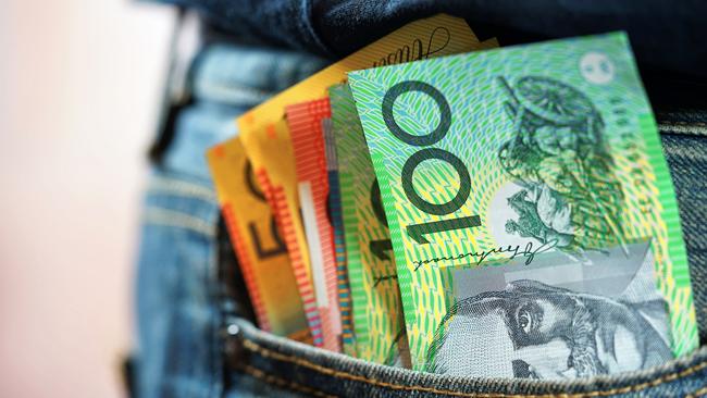 Hip pocket pleasure from tax cuts. Photo: generic iStock