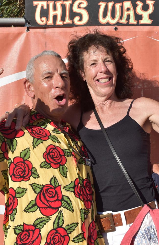 Brian Archer and Charmaine Archer at day 3 of the 2023 Caloundra Music Festival. Photo: Elizabeth Neil