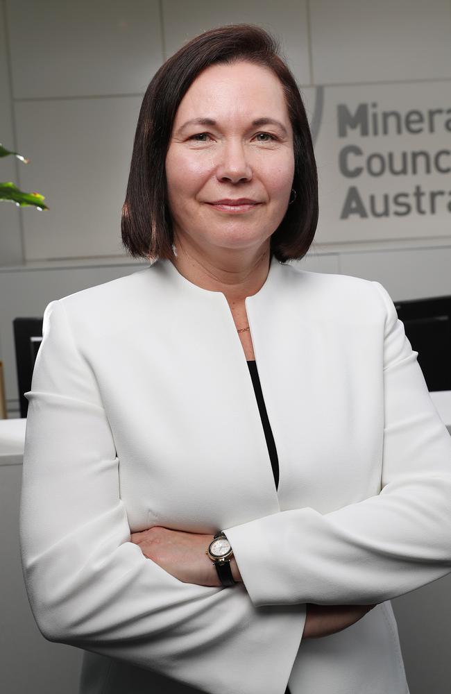 Minerals Council Chief Tania Constable in Canberra. Picture: Gary Ramage