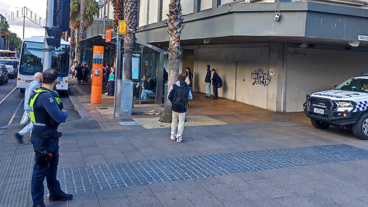 More arrests after police blitz CBD bus stop