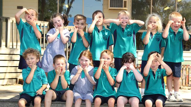 Mt Duneed Regional Primary School 2025 Prep H front Herbert Bushnell, Zac Jones, Lennie Smith, Hendrix Stevenson, Bunty Mulllahy, Oscar Keohane. Back Lola Murray, Izzy Lees, Hendrix Jeanes, Charlie Gerrard, Jobe Smith, Preston Belleville, Winston Bramley