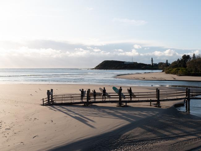 Arrawarra Beach and the creek are rated among the jewels in the crown on the Coffs Coast, but residents say access to the beach is a challenge. Picture: Supplied