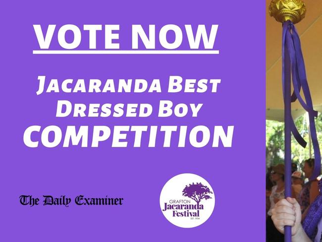 The Daily Examiner in partnership with Midcoast Family Day Care has stepped in to help keep the jacaranda spirit alive in 2020 with the official Jacaranda Festival Best Dressed Boy and Girl competition.