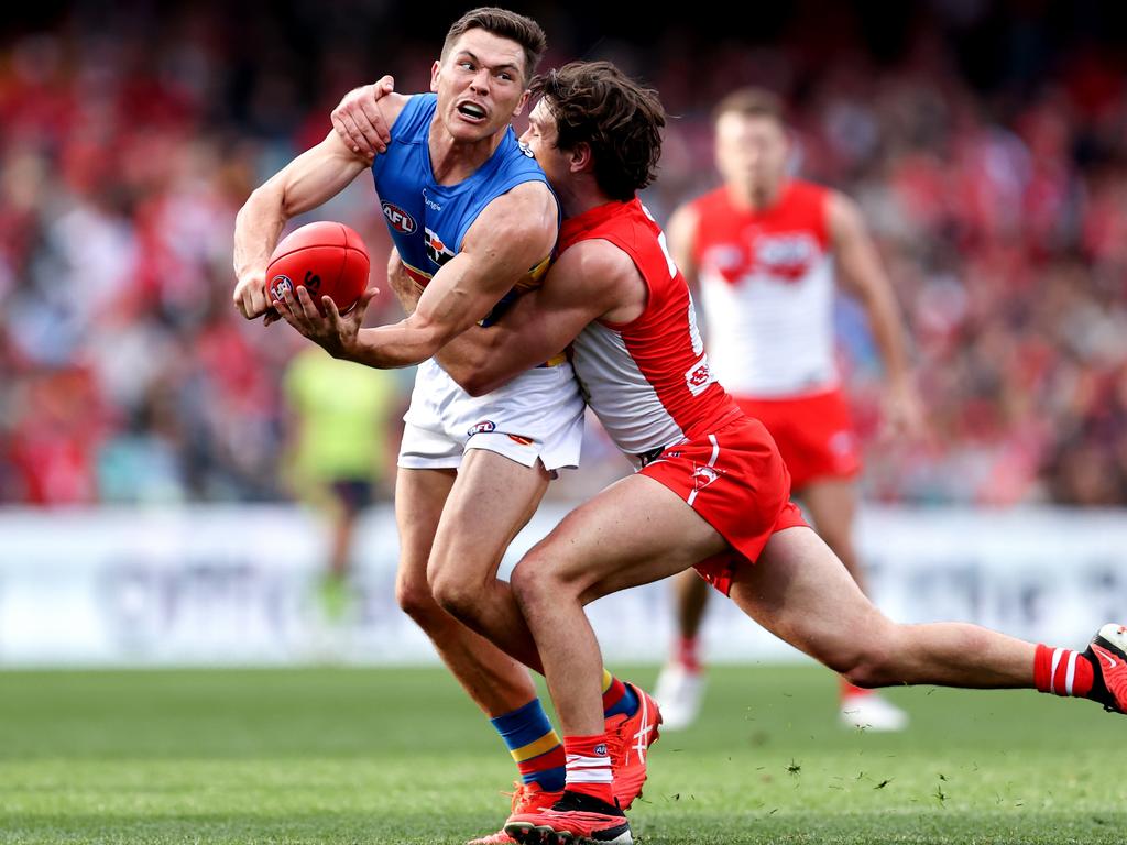 Damien Hardwick has taken a liking to Ben Ainsworth. Picture: Brendon Thorne/AFL Photos/via Getty Images