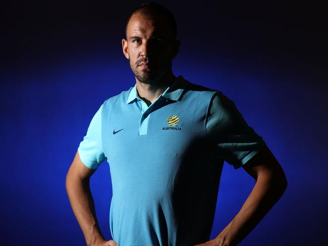 MALACCA, MALAYSIA - OCTOBER 03:  Matthew Jurman of Australia poses during an Australia Socceroos media opportunity on October 3, 2017 in Malacca, Malaysia.  (Photo by Robert Cianflone/Getty Images)