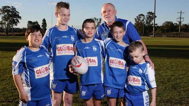 Barry Costa runs a rugby league comp for kids with disabilities.