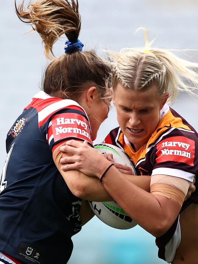 Grace Hamilton with the Roosters last year.