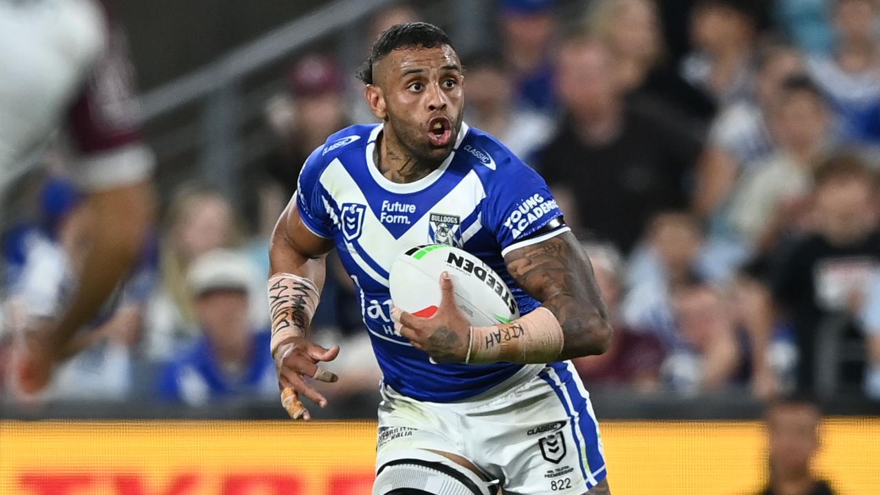 NRL 2024 RD26 Canterbury-Bankstown Bulldogs v Manly-Warringah Sea Eagles - Josh Addo-Carr NRL PHOTOS