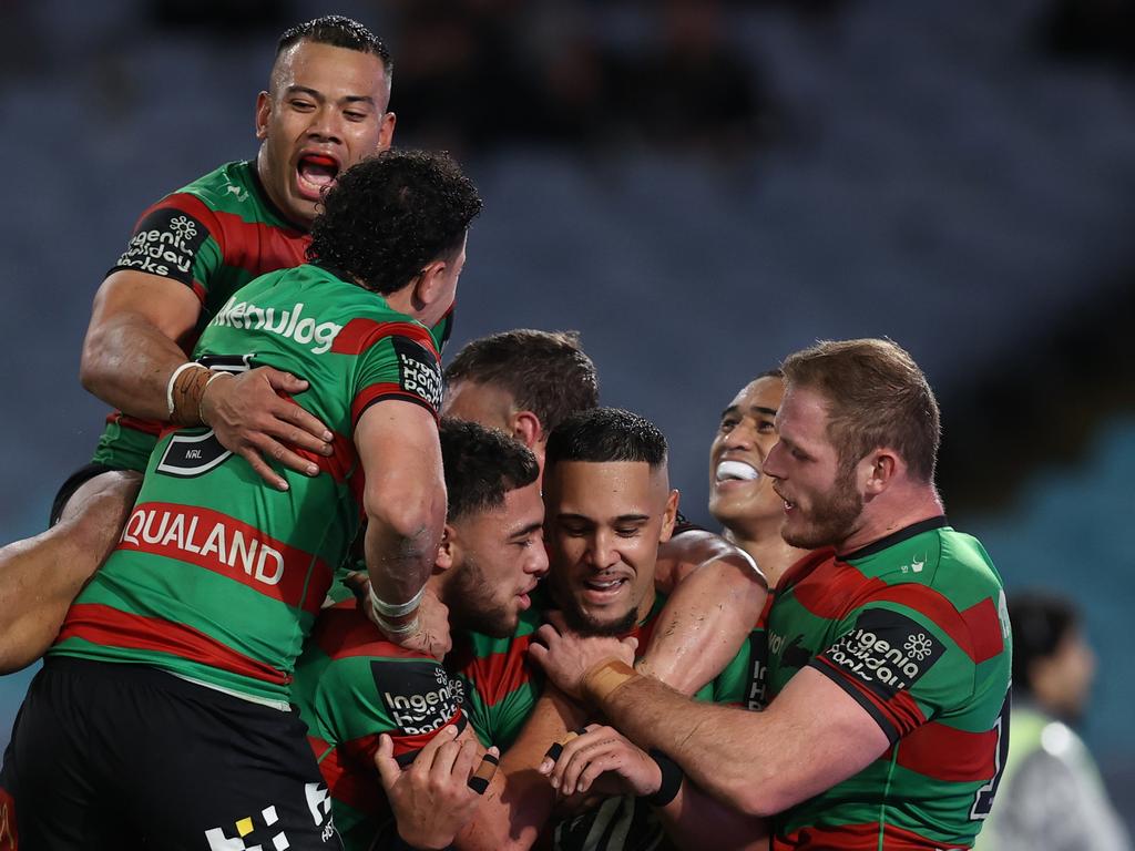 The Rabbitohs are turning their season around. Picture: Jason McCawley/Getty Images