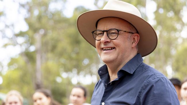 Prime Minister Anthony Albanese photographed at Garma.