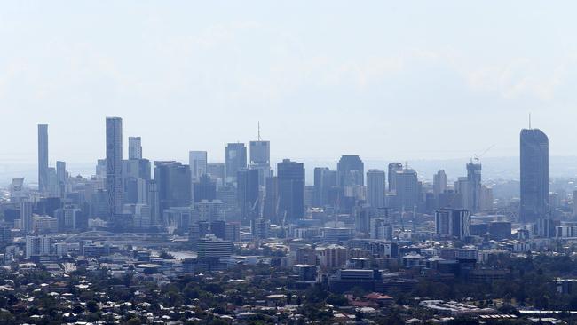 The view of Brisbane from Mt Coot-tha. Picture: Tara Croser