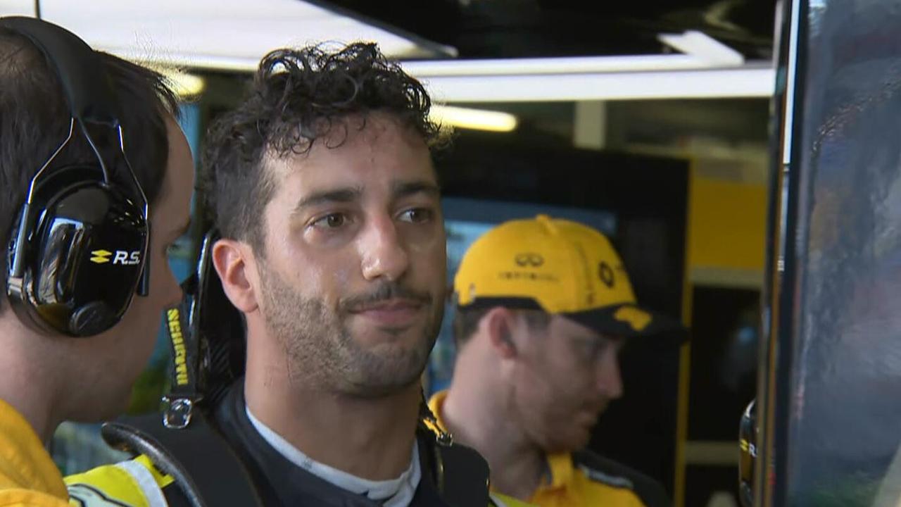 Daniel Ricciardo only lasted 31 laps in total as he was running in 18th.