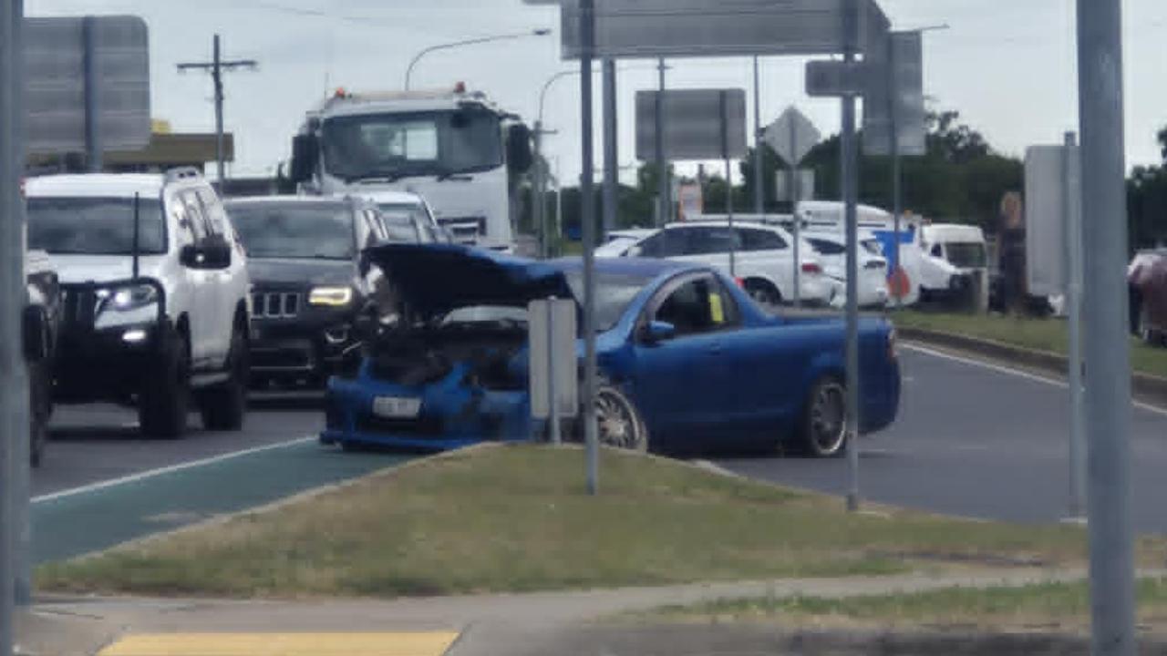 Another crash has occurred on Takalvan Street, Bundaberg West