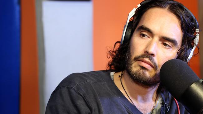 Sleep easy, fans of Russell Brand, because nobody is ever going to stop him being deranged on the internet. Picture: Monica Schipper/Getty Images