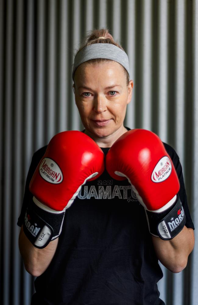 Ms Barnes was never one to throw in the towel. Picture: Pema Tamang Pakhrin