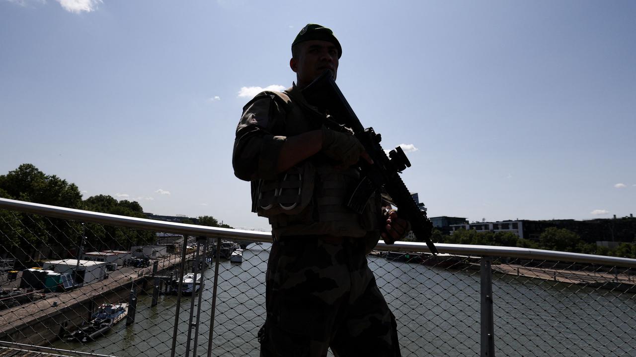 Security is peaking in Paris for the games. Picture: ALAIN JOCARD / AFP.