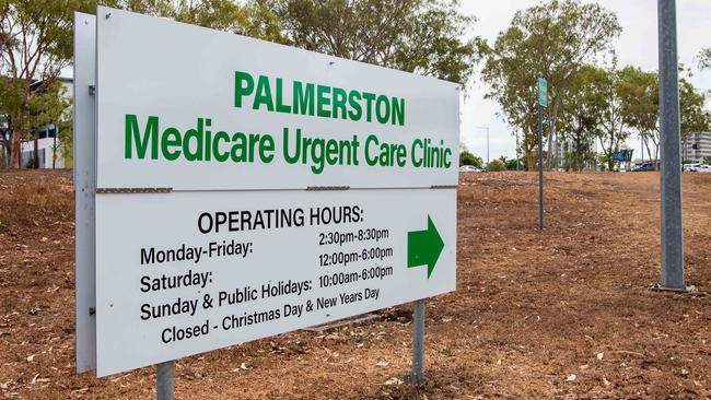 The new Palmerston Medicare Urgent Care Clinic opened on Thursday. Picture: Pema Tamang Pakhrin