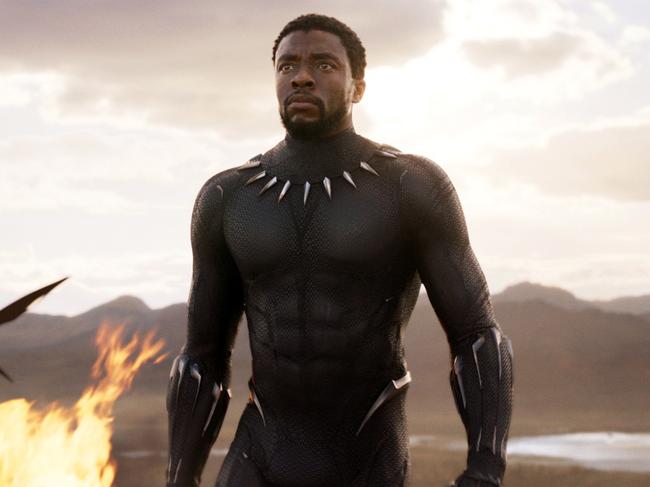 Chadwick Boseman in a scene from Black Panther. Picture: Marvel Studios