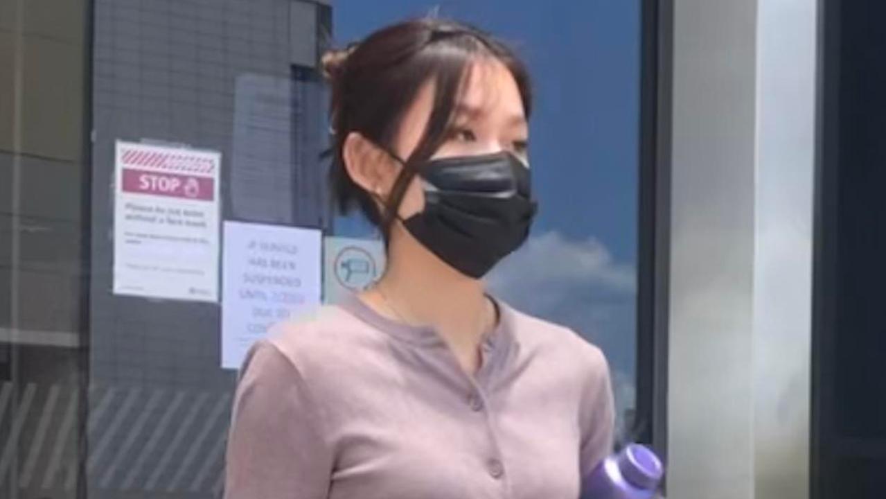 Yerang “Vanessa” Kwon leaving Maroochydore Magistrates Court after being placed on a $1000 good behaviour bond for 12 months. Picture: Sunshine Coast Daily.