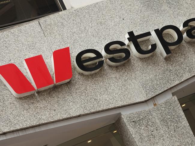 Brisbane, Australia - August 17, 2011: Westpac is one of the four major banking institutions in Australia. This is Westpac\\'s logo on a building in downtown Brisbane, Australia.