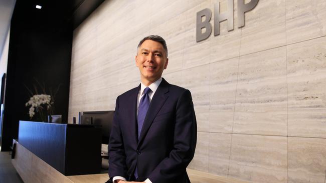 BHP CEO Mike Henry. Picture: Aaron Francis