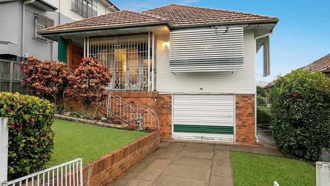 This property at 89 Peach St, Greenslopes, is going to auction on Saturday.