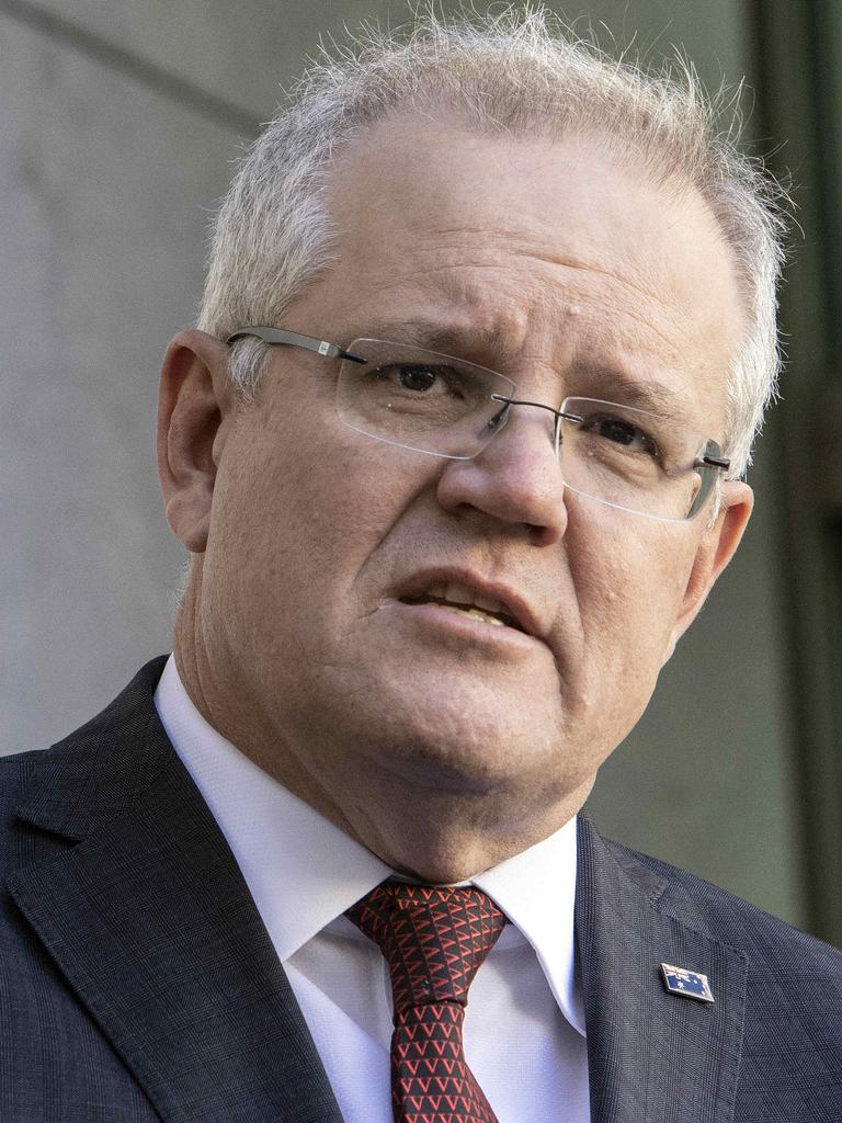 Earlier this week, Prime Minister Scott Morrison dashed the hope of interstate holidays by Christmas. Picture: Gary Ramage/NCA NewsWire