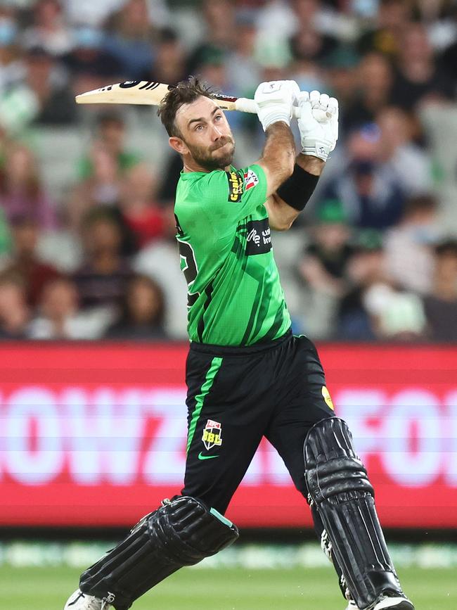 Glenn Maxwell, a superstar of BBL. Picture: Getty