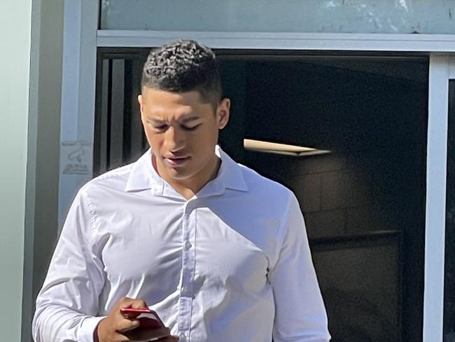 Alipate pleaded guilty to terrorising teenagers at a party at Forresters Beach in 2018. Picture: NewsLocal