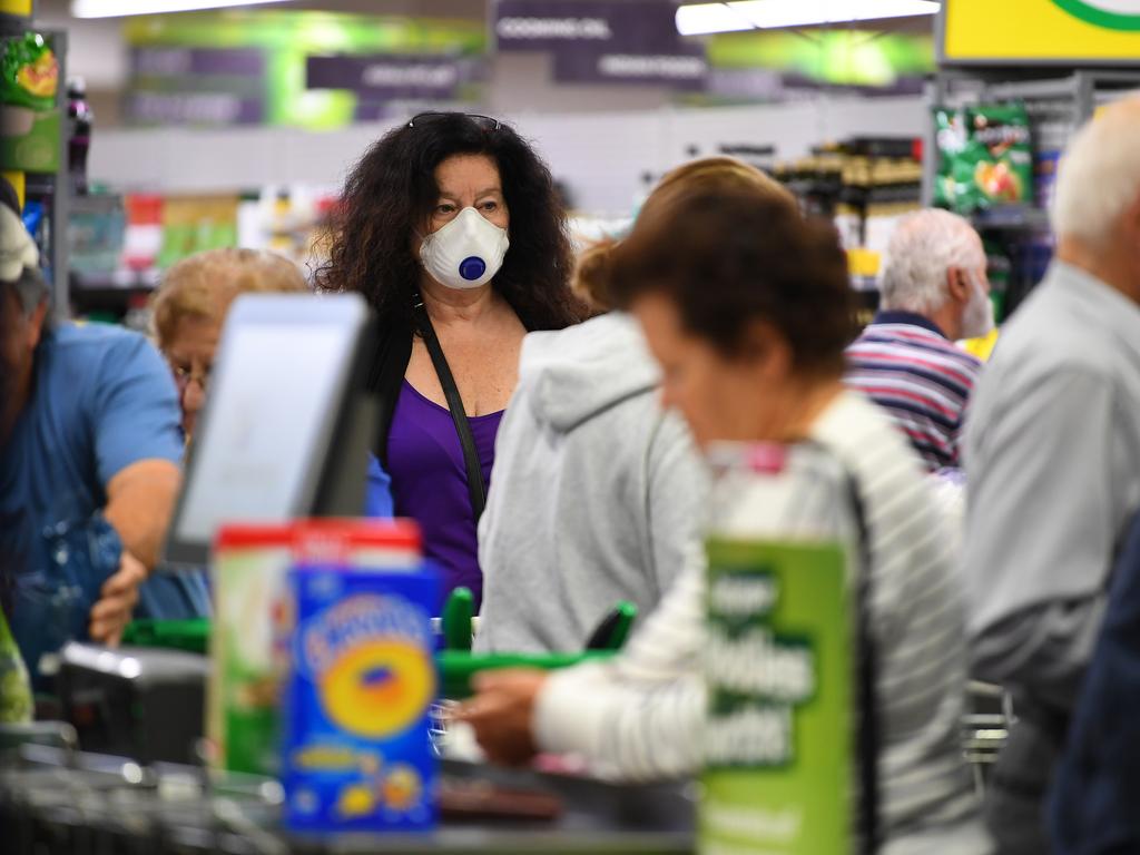 Supermarkets could provide a clue on how coronavirus spreads. Picture: AAP Image/James Ross