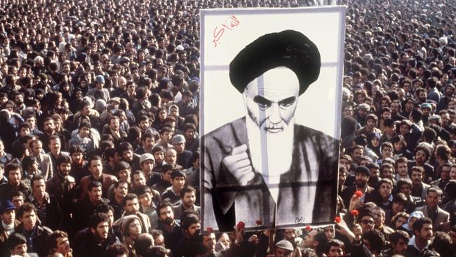 The Iranian revolution in 1979 and the subsequent hostage crisis sparked division between the US and Iran. Picture: AFP