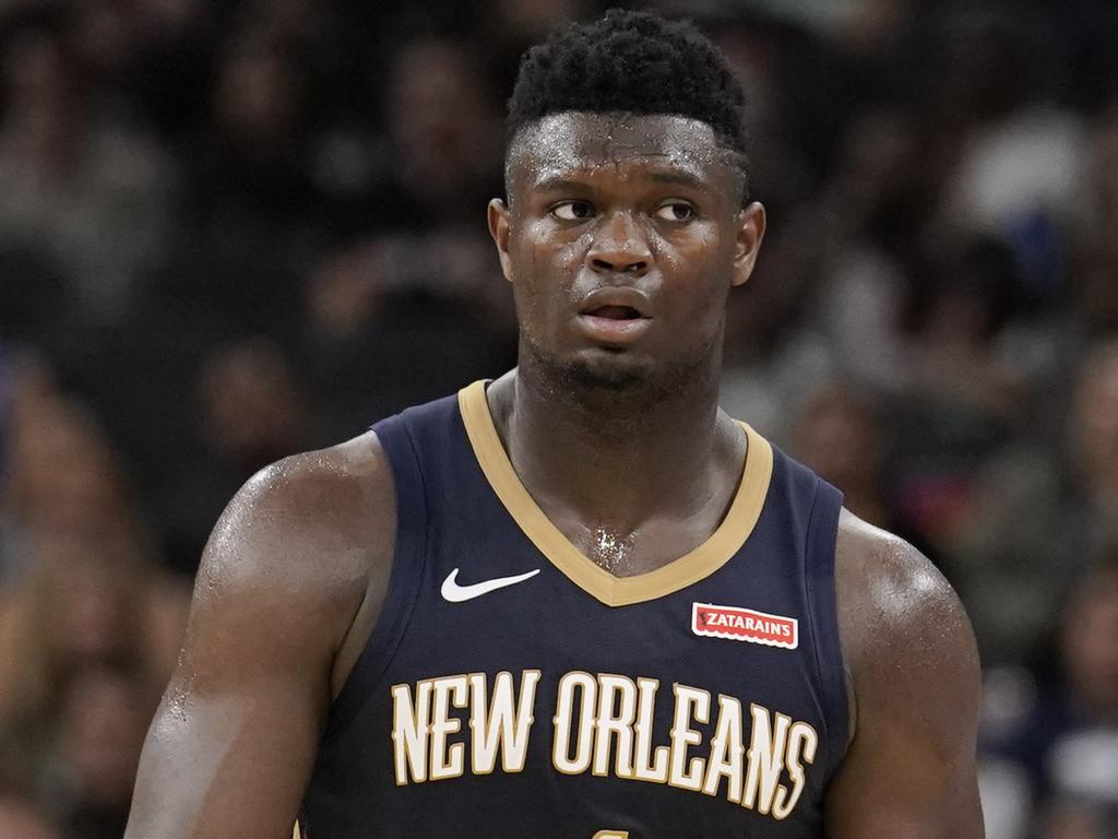 Zion Williamson has hit an awful spell of luck.