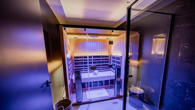 An infra-red sauna will be part of the new City Cave Cairns location set to open next month. Picture: Supplied