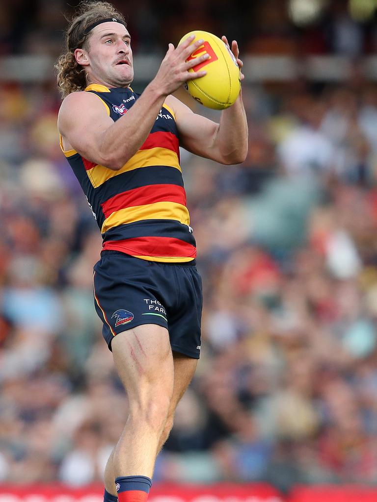 Tough midfielder Sam Berry. (Photo by Sarah Reed/AFL Photos via Getty Images)