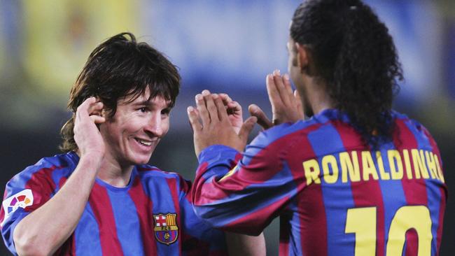 Lionel Messi’s First Barcelona Goal: 12 Years Ago | News.com.au ...