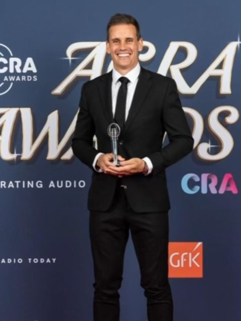 Andrew Hayes from Nova 919 won an Australian Commercial Radio award. Picture: Supplied