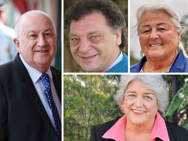 Some of the candidates running for election to MidCoast Council.