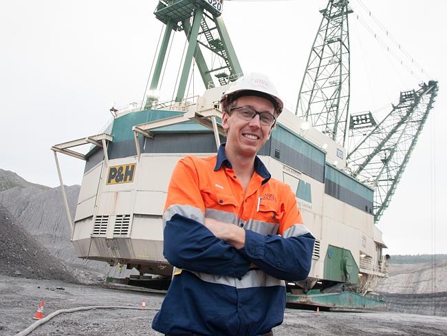 Employment helps build independence ... Ryan Fox, 24, is a mining engineer with Rio Tinto in the NSW Hunter Valley.