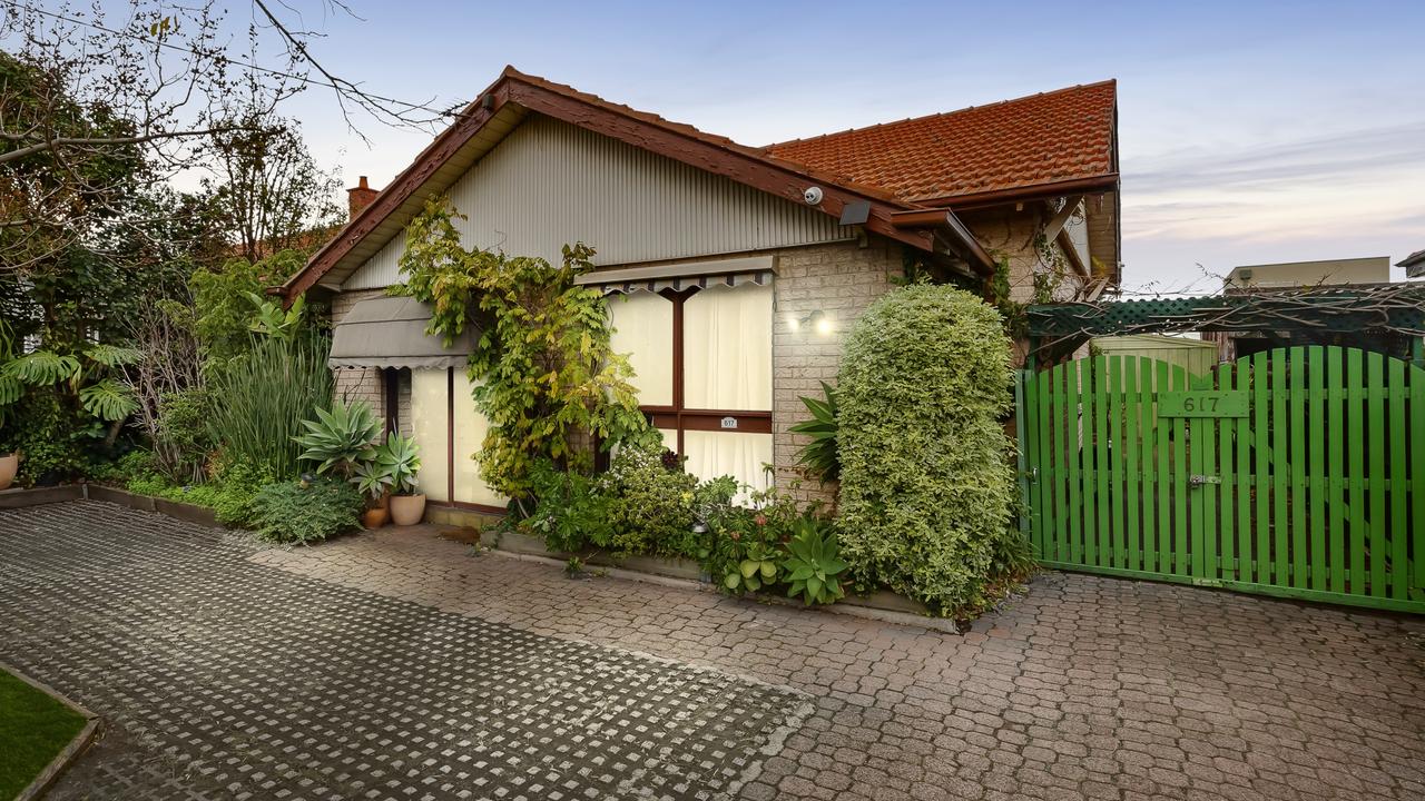 Ryder’s former home in Pascoe Vale South, which is now up for sale.