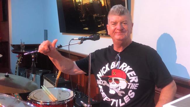 Ian Vernon was a drummer for the Broken Watch Band. Picture: Contributed