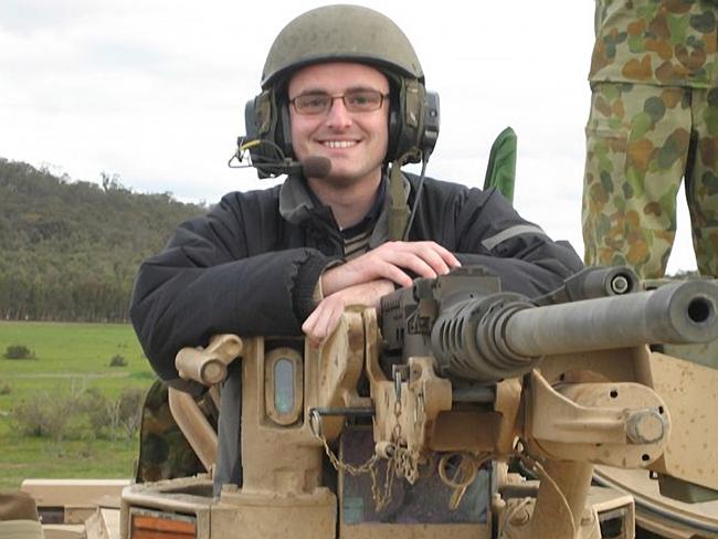 Hires version - Defence Department official Cameron Gill whose home was raided by AFP in Canberra today. Picture: Supplied