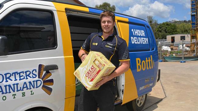 Storeman Corey Hauser at Porters Plainland on October 22. Picture: Meg Bolton