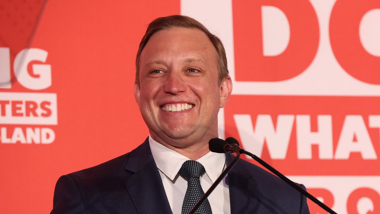 Premier Steven Miles at the Labor campaign launch. Picture: Adam Head