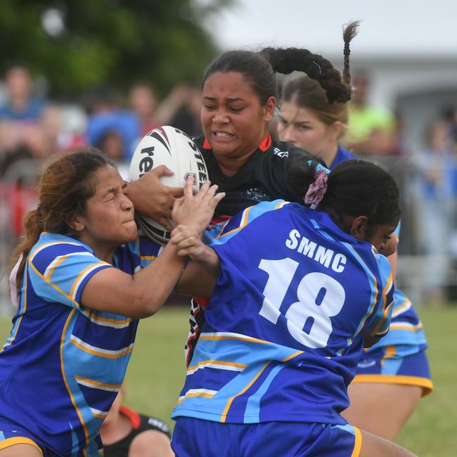 Women's game between Kirwan High and St Margaret Mary's College at Kirwan High. Picture: Evan Morgan